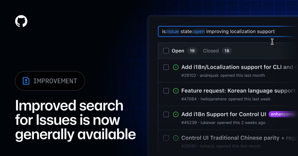 GitHub Issues mejora su búsqueda semántica y abre API para equipos ...