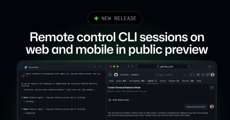 GitHub habilita control remoto de Copilot CLI en web y móvil | Gustavo Sied