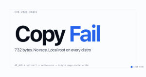 Copy Fail: la vulnerabilidad Linux que permite escalada de privilegios sin condiciones de carrera