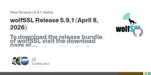 wolfSSL 5.9.1 corrige CVE-2026-5194 en validación de certificados