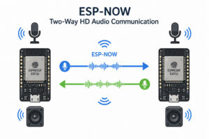 PCMFlow722: transmití voz HD en tiempo real por ESP-NOW con G.722 en ESP32