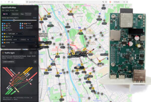 OpenTrafficMap: cómo un receptor ESP32-C5 mejora el tráfico con comunicación V2X 802.11p