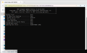 Cómo actualizar el BIOS en un mini PC Windows 11 con BitLocker sin perder datos