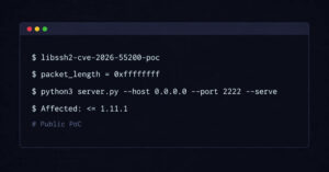 CVE-2026-55200: vulnerabilidad crítica en libssh2 permite corrupción de memoria desde servidores SSH maliciosos