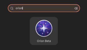 Orion for Linux 0.4.1 beta: navegación privada y previsualización de enlaces